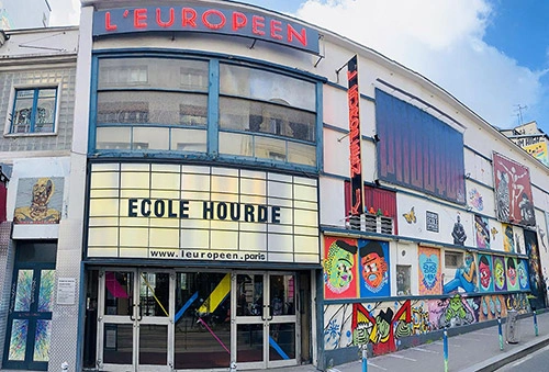 Façade école Hourdé